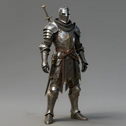 full body + face character portrait of a post - apocalyptic knight / mercenary in the style of high fantasy art in the style of post - apocalyptic art trending on artstation deviantart pinterest detailed realistic high resolution hd 8 k