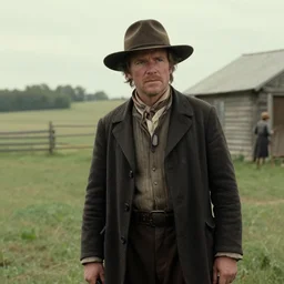 a film still from the ballad of buster scruggs ( 2 0 1 8 )