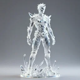 hyper detailed ultra sharp photo of fullbodied baroque and bladerunner delicate neon crystalline sculpture of seductive onyx albino glass prince adrien sahores dotado pink iridescent humanoid deity wearing blue hooded metallic tuxedo holding an glass skull in a onyx dungeon, reclining, glowing magenta face, crown of white diamonds, cinematic lighting, photorealistic, octane render 8 k depth of field 3 d