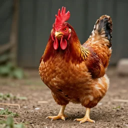 angry chicken