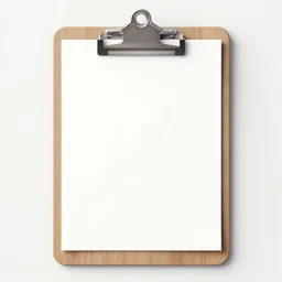 blank clipboard, realistic illustration, clean, realistic