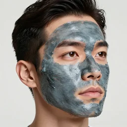 Mumm-Ra using a spa face mask to revive himself