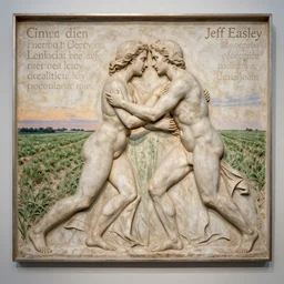 cinnamon fields dusk of piety Allegoric Laplacian revelations love hate truth and anger style of old Neapolitan victory relief Jeff Easley , extremely clear and coherent, 8K resolution
