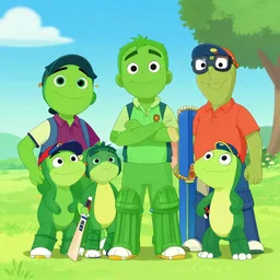 Cricket Green from Green Family Disney Channel