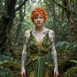 edsheeran as a forest nymph. beautiful art