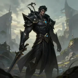 dark mage character concept art, digital illustration, trending on artstation, epic composition, scenic background, 8 k uhd, masterpiece, league of legends splash art, octane render, highly detailed, perfect lineart