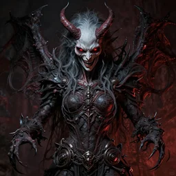 a malicious spirit with good intentions, good and evil, very detailed, intricate, perfect lighting, perfect composition, 4 k, artgerm, derek zabrocki, greg rutkowski