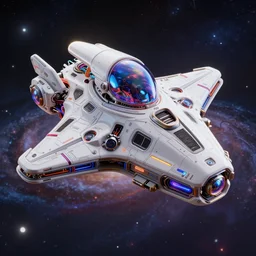 ultra detailed photorealistic the c 4 d render alien spaceship, galaxy, cinematic light, sci fi toy, glossy, cybernetic machines, cyber punk, colorful, wires, robotics, futuristic decor, trending on artstation, global illumination, ultra realistic illustration, matte painting, high detailed, unreal engine, octane render