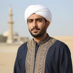 maaz nizamani, portrait