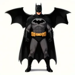 steve buscemi is batman in'batman begins ', storybook illustration, concept art