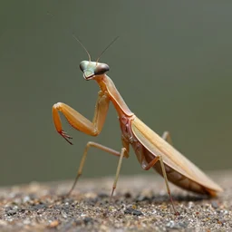 portrait of a human preying mantis hybrid 8 k hyperrealism photo - realistic