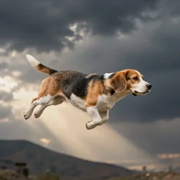 flying beagle