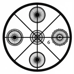 pagan, ernst haeckel kunstformen picture of 6 6 6, escher