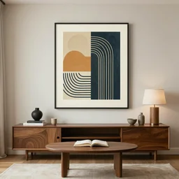 stunning mid century modern art, trending on artstation