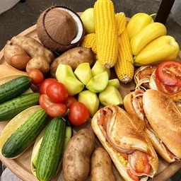 🥥🌽🥑🌽🥝🥔🍏🥥🍅🥒🌮🍕🥪🌭🍔🍟🥨🥯