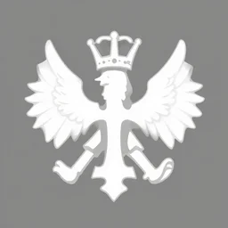 fantastic awesome wonderful minimalist fantasy coat of arms, vector art