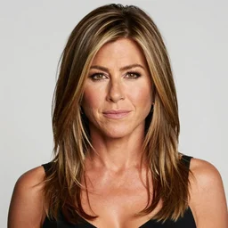 gorgeous portrait of Jennifer Aniston