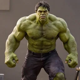 chris evans as the incredible hulk movie still, muscular