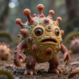 incredibly realistic, too detailed tribal spore creature by ea, octane render, bump mapping, global illumination, unreal engine 5, 8 k, bokeh, d & d digital art, mark ryden, rob gonsalves