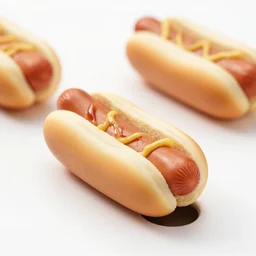 4 5 mm cookbook photgraphy of a hotdog hitting a hole in one at a golf course, photography by tyler mitchell johfra bosschart