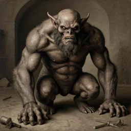 basra monster by hieronymus bosch,