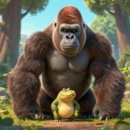 huge gorilla from the croods