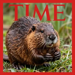 beaver of the cover of time magazine