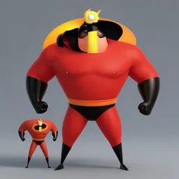 Concept art for the Incredibles