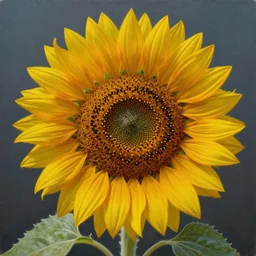 a sunflower | highly detailed oil painting, hyperrealistic, very intrincate | cinematic lighting, award - winning | by rachel ruysch, giger, beksinski and bocklin | by austin osman spare and william blake, trending on artstation, cgsociety, official art, octane.