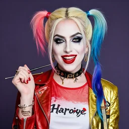 Lady Gaga as Harley Quinn