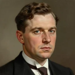 portrait of a 1 9 5 2 united states president, who is a young man a scholarly appearance, detailed face, 2 0 th century, highly detailed, cinematic lighting, digital art painting by greg rutkowski