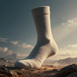 retrofuturism movie poster, hd, giant killer socks