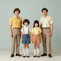 a family of four in the 1 9 7 0 s