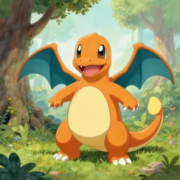 Charmander artwork by Beatrix Potter