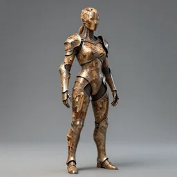 a woman armour made out of darwin's bark spider silk by greg rutkowski, full protrait