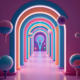 portal to the lollipop dimension, realism, 8K