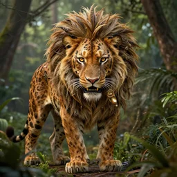 queen of the jungle, 4 k, intricately detailed, jaw dropping, surreal, octane render