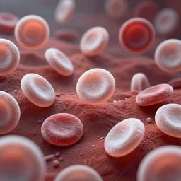 blood white cells under the blood, shallow depth of field, highly detailed, digital painting, trending artstation, concept art, illustration, cinematic lighting, vibrant colors, photorealism, epic, octane render