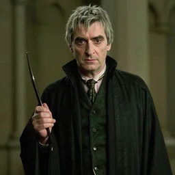 Rowan Atkinson as Voldemort