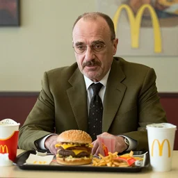 saul goodman working on a mcdonalds