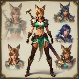 Ahri from League Of Legends (2009 online videogame) in a spinoff in blade and soul artbook on a render by the artist Hyung tae Kim, Jiyun Chae, Joe Madureira, trending on Artstation by Hyung tae Kim, artbook, Stanley Artgerm Lau, WLOP, Rossdraws , James Gurney
