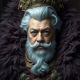 upper body portrait of viktor orban as the drag queen of lgbtq nation, drag queen, fat, jewelry, greek, swag, intricate, fluffy feather clothing, upper body, highly detailed, digital painting, artstation, concept art, sharp focus, cinematic lighting, illustration, art by artgerm and greg rutkowski, alphonse mucha, cgsociety