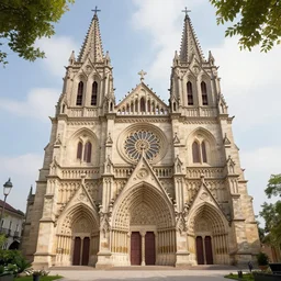 a cathedral in the style of thomas kinkade