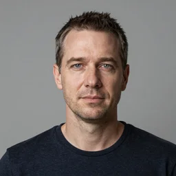 portrait of an adult by martin schoeller