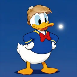 donald trump as donald duck