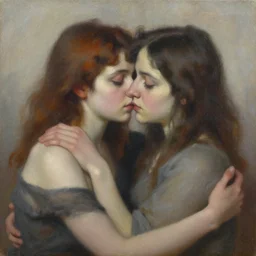 a sense of love and beloning, very detailed, oil on canvas, masterpiece