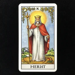 The Hermit (IX), Major Arcana card.