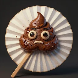 poop impact across the fan, trending on artstation, digital art, extremely detailed