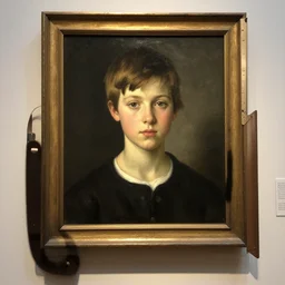 discovered portrait painting of young helga by andrew wyeth, part of the brandywine river museum of art collection
