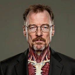 Walter White, accurate anatomy, highly detailed, digital art, centered, portrait, colored